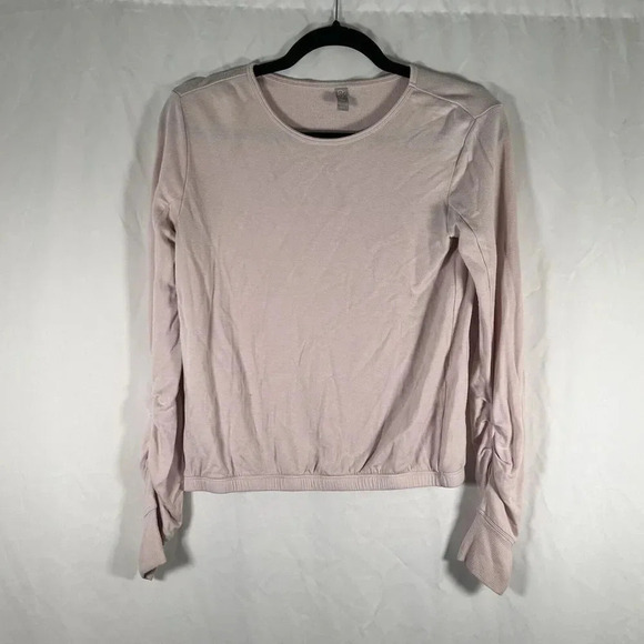 Athleta Girl Sweater Girls Large Pink Long Sleeve Round Neck Pullover - Picture 1 of 13
